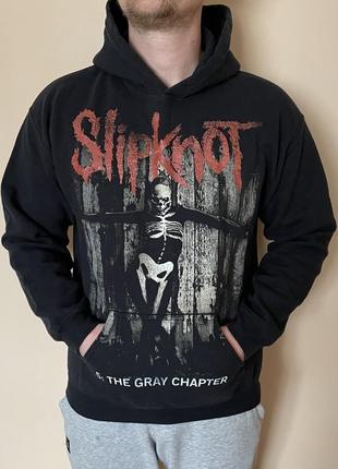 Толстовка худи slipknot.5: the gray chapter pullover hoodie