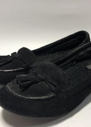 Замшевые балетки, туфли, лоферы crocs lina lined loafer