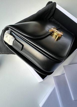 Шикарная кожаная сумочка celine лучшее качество5 фото