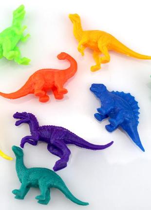 Набір фігурок «динозаври» (8 штук).3 фото