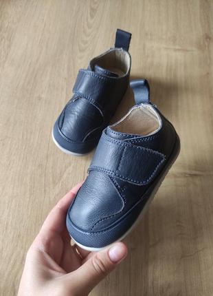 Фирменные детские кожаные туфли  zapato feroz,  португалия, р.22-23.