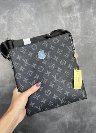 Чоловіча сумка на через плече луі вітон louis vuitton