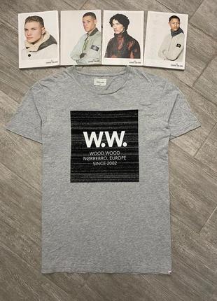 Футболка wood wood square tee