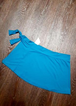 Брендово новая купальная юбка / юбочка для пляжа / бассейная р.16/44 от jd williams2 фото
