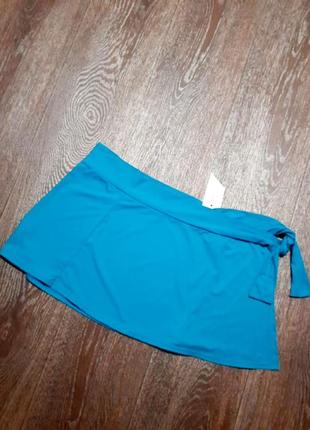 Брендово новая купальная юбка / юбочка для пляжа / бассейная р.16/44 от jd williams1 фото