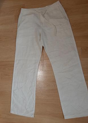 Палаццо штани льон м