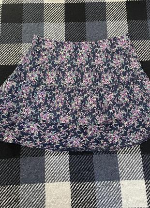 Мини-юбка tally weijl с цветочным принтом1 фото