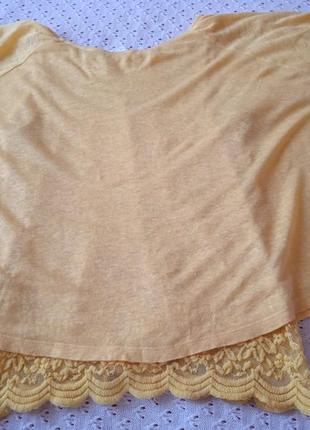 Блуза из льна на лето легкая футболка блузка льновая5 фото