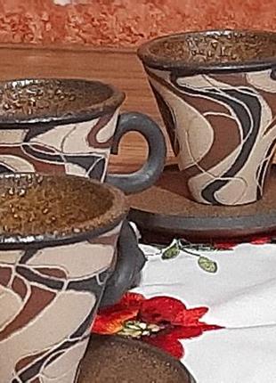 Кофейные чашечки керамические для самого вкусного кофе3 фото