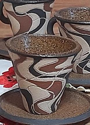 Кофейные чашечки керамические для самого вкусного кофе4 фото
