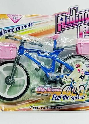 Іграшка shantou велосипед для ляльки byl606-11 фото