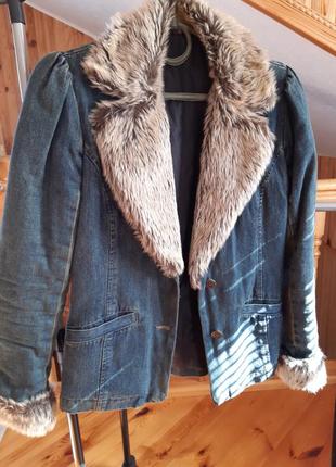 Курточка джинс  осінь-зима1 фото