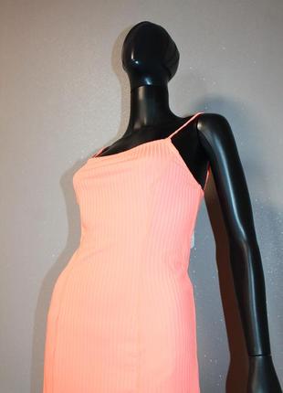 Платье неонового цвета primark2 фото