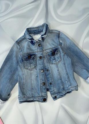 Джинсовка куртка курточка ветрівка некст next 3-4 роки