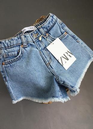 Zara шорты джинсовые 92,98,116см, шорты zara 92-116см,джинсовые шорты zara 92-116см5 фото