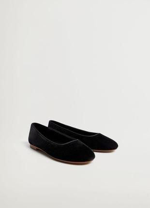 Черные туфли для девочки mango испания размер 32 19.5 см оригинал
