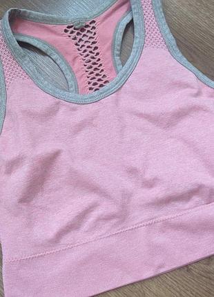 Workout спортивный топ бюстгальтер с красивой спинкой