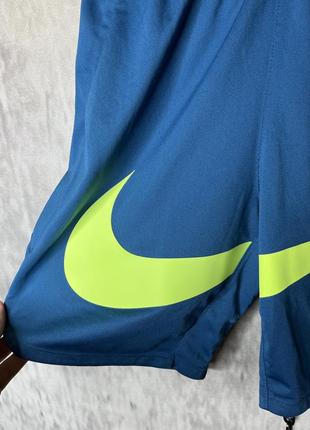 Крутые оригинальные мужские спортивные шорты nike swoosh размер s2 фото