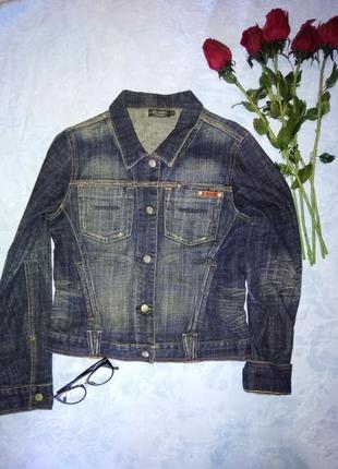 Jeff banks джинсовая куртка пиджак пальто ветровка