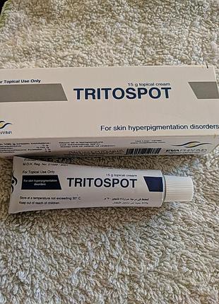 Тритоспот отбеливания кожи лица египет