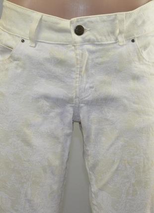 Just cavalli брендовые джинсы с узорами (44) зауженные2 фото