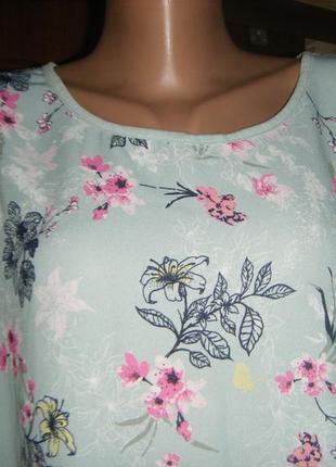 Комфортна блуза з коротким рукавом, розмір l2 фото