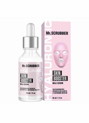 Ультраувлажняющая сыворотка для лица с гиалуроновой кислотой milk serum mr.scrubber1 фото