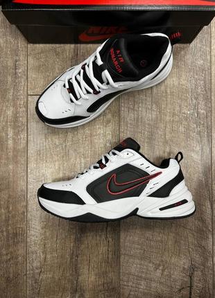 Кроссовки nike(найк) air monarch iv black white