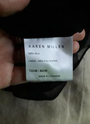 Блуза крутая шелк karen millen оригинал4 фото