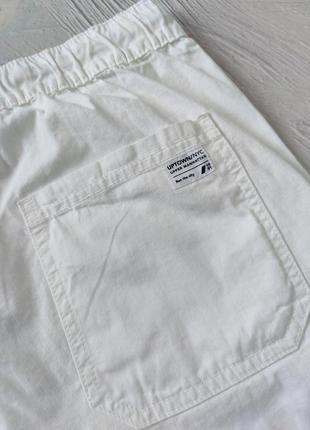 Катоновые белые шорты4 фото
