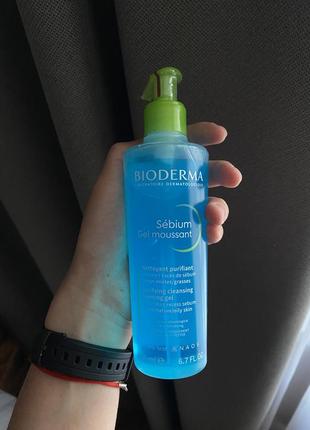 Bioderma sébium gel moussant гель для вмивання