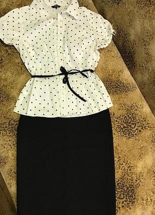 Спідниця + блузка 44-46р