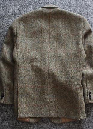 Пиджак harris tweed wool jacket оригинал3 фото