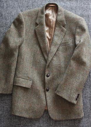 Піджак harris tweed wool jacket оригінал