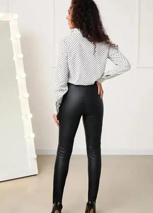 Жіночі лосіни еко кожа🤩❤️‍🔥 розмір м,л,xл