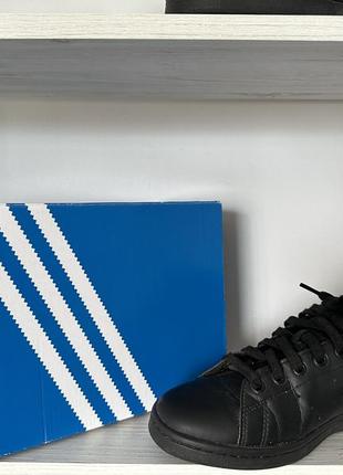 Мужские кеды adidas stan smith черные 42 размер