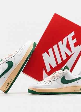 Мужские кроссовки nike air force 1 gorge green / smb