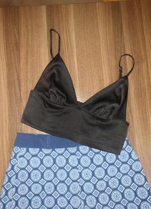 Топ, кроп, майка,  лиф zara,