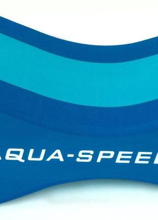 Колобашка для плавания aqua speed ​​3 layesr pullbuoy 5641 синий уни 22,8x10,1x12,3cм dr-113 фото