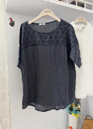 Крутая льняная блузка asos