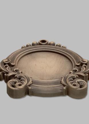 Рама резная деревянная для вышивки размер 15 х 15 см.