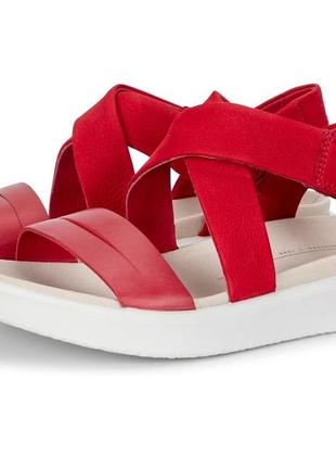 Жіночі, шкіряні босоніжки *ecco flowt w*