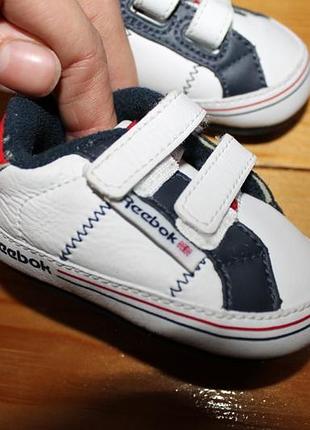 16 разм. стелька 7 см. reebok кроссовки оригинал. кожа