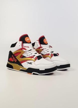 Reebok pump omni zone 2 
•white red mustard•4 фото