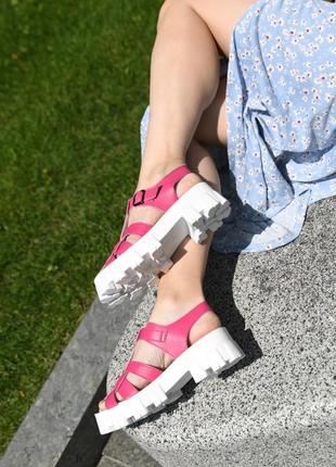 Босоніжки spider натуральна шкіра9 фото