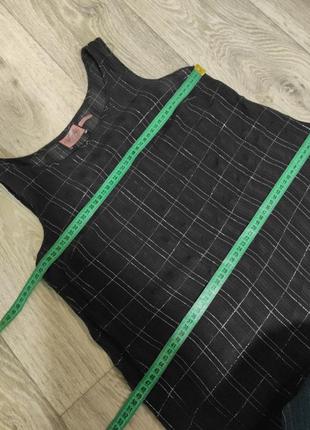 Juicy couture шелковая сюкня с рюшами из шелка и люрексом3 фото