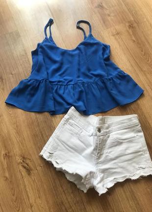 Стильна яскрава майка topshop, розмір м/л
