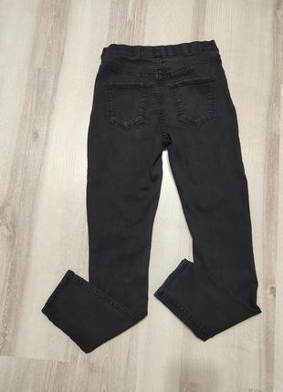 Скинни джинсы стрейч от h&m, высокие джинсы slim fit на 10-12 лет6 фото