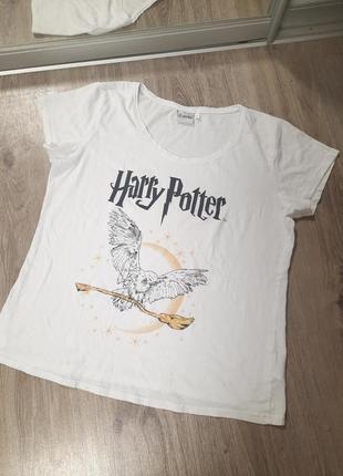 Белая футболка harry potter1 фото