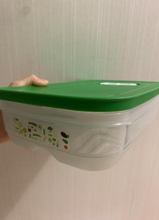 Розумний холодильник 1,8 л низький tupperware2 фото